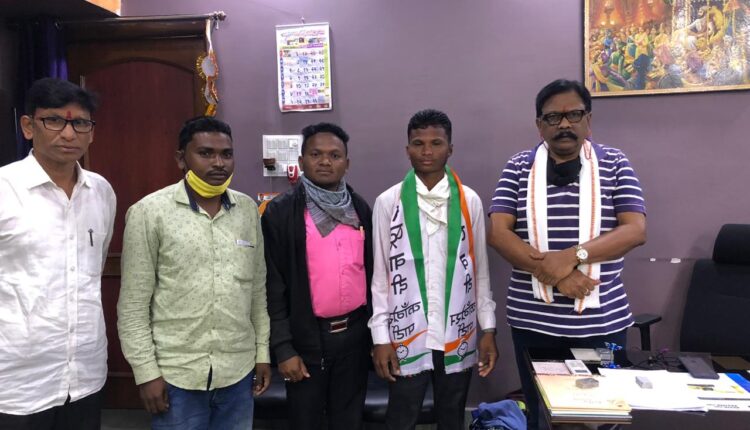 राष्ट्रवादी कॉंग्रेस पक्षात प्रवेश