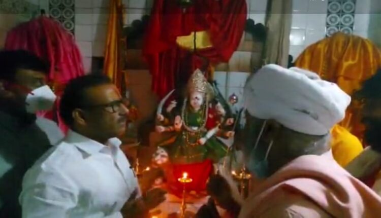 Arogyamantri Rajesh Tope Darshan