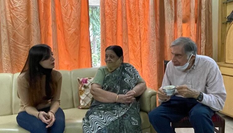 ratan tata sir meet her ex employee