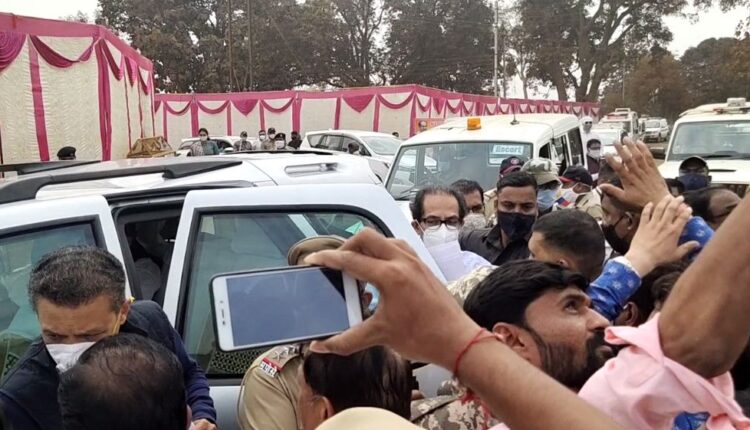 former stop uddhav vehicle at ghodazari