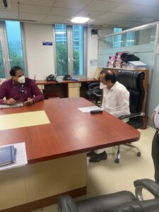 Hon. DCM Visit DM Control Room 3