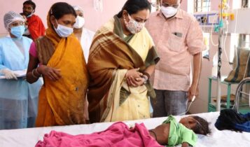 yashomati thakur visit hospital